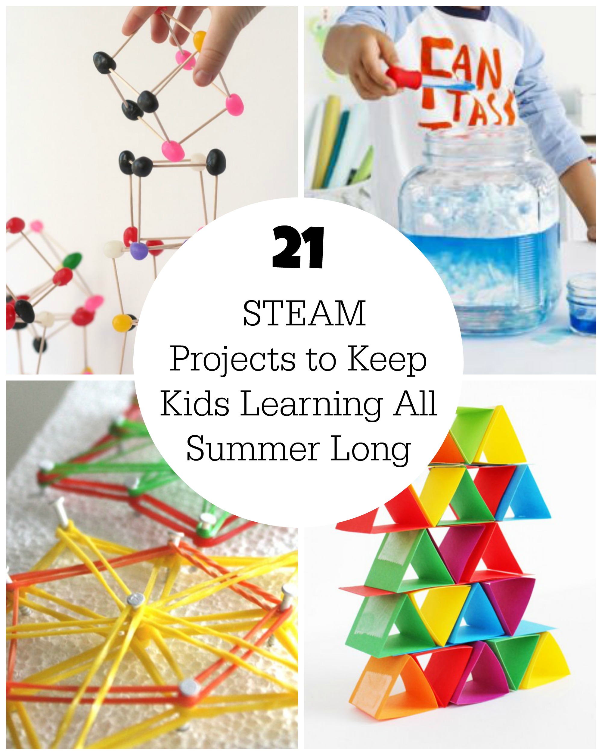Styrofoam and Crazy Straws STEAM Sculpture Art Project for Kids