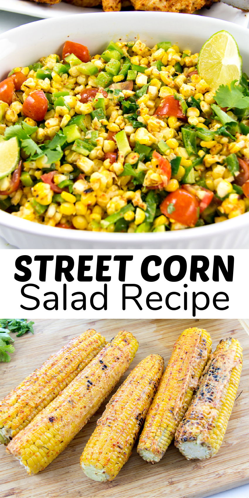 street corn salad recipe pinterest