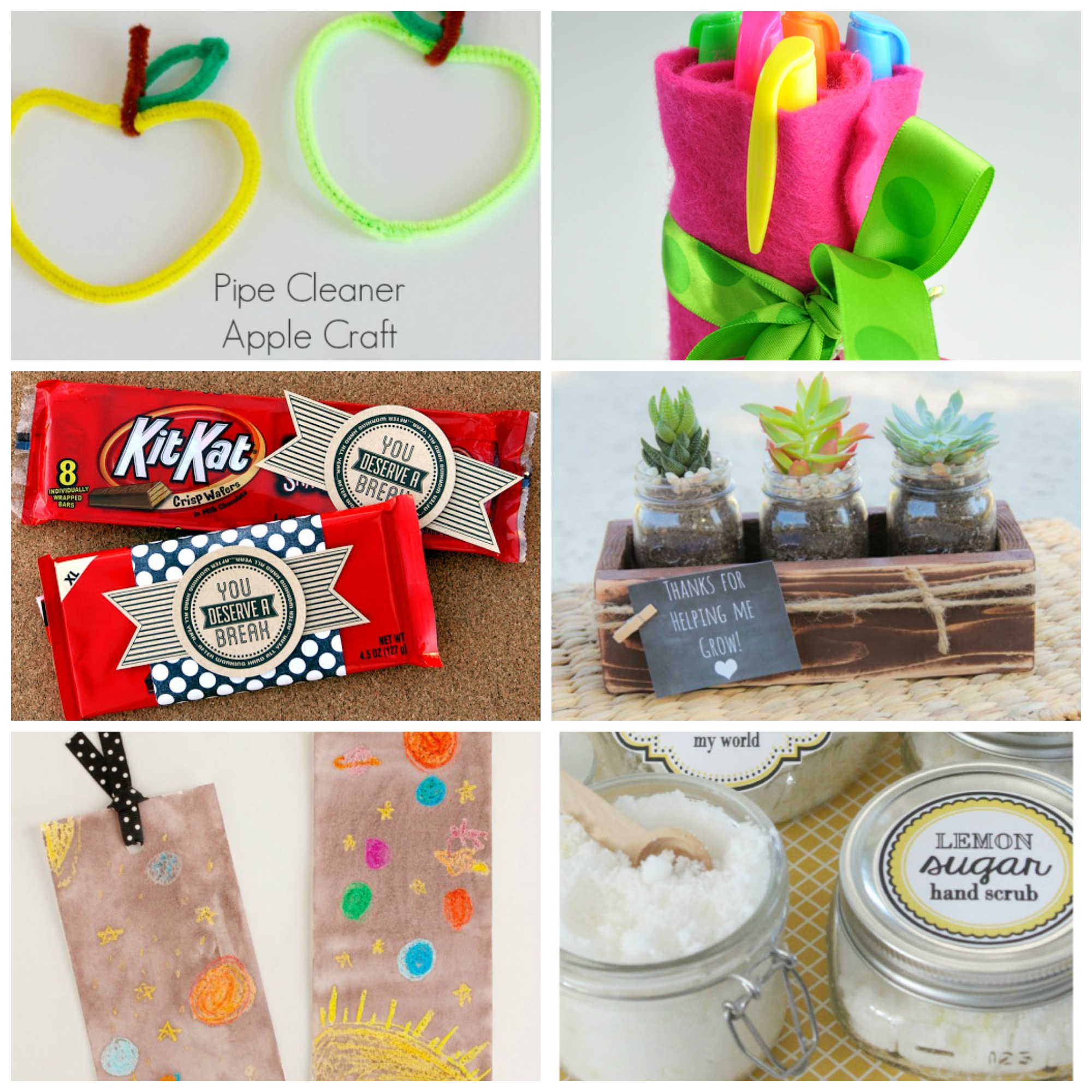 30 Crafts to Make for Teacher Appreciation Week - Make and Takes