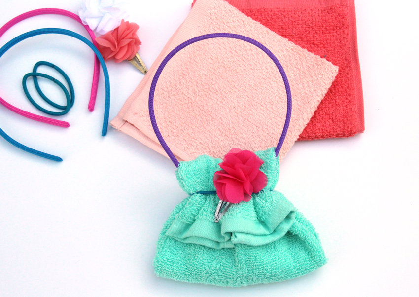 crafts using washcloths and soap