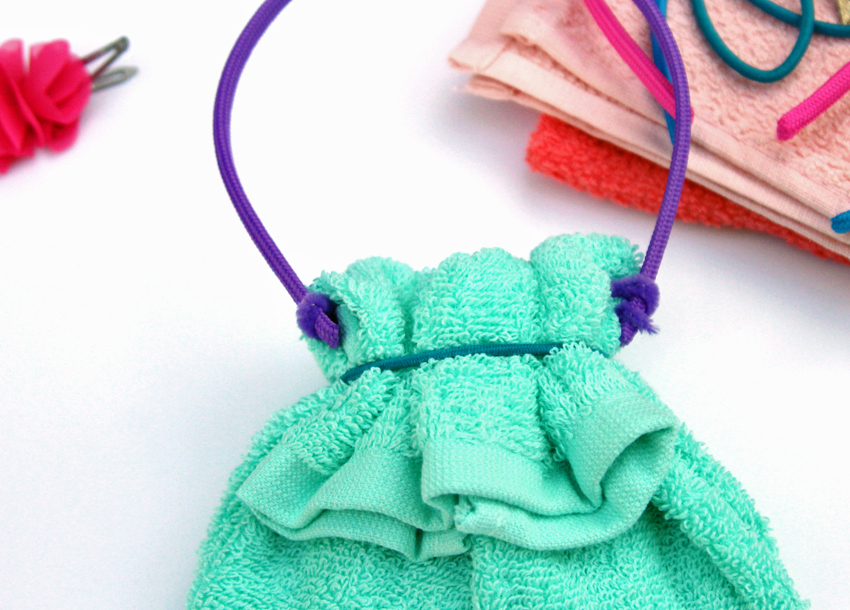 Adorable Gift DIY Washcloth Purse Make and Takes