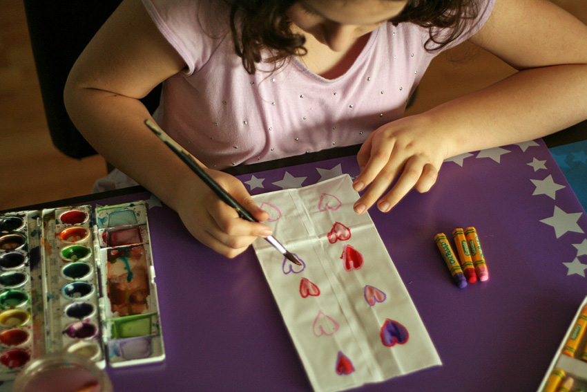 Watercolor Gift Bags Make and Takes