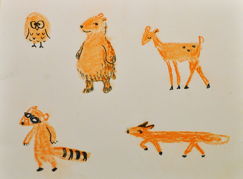 Woodland Art Project for Kids Make and Takes