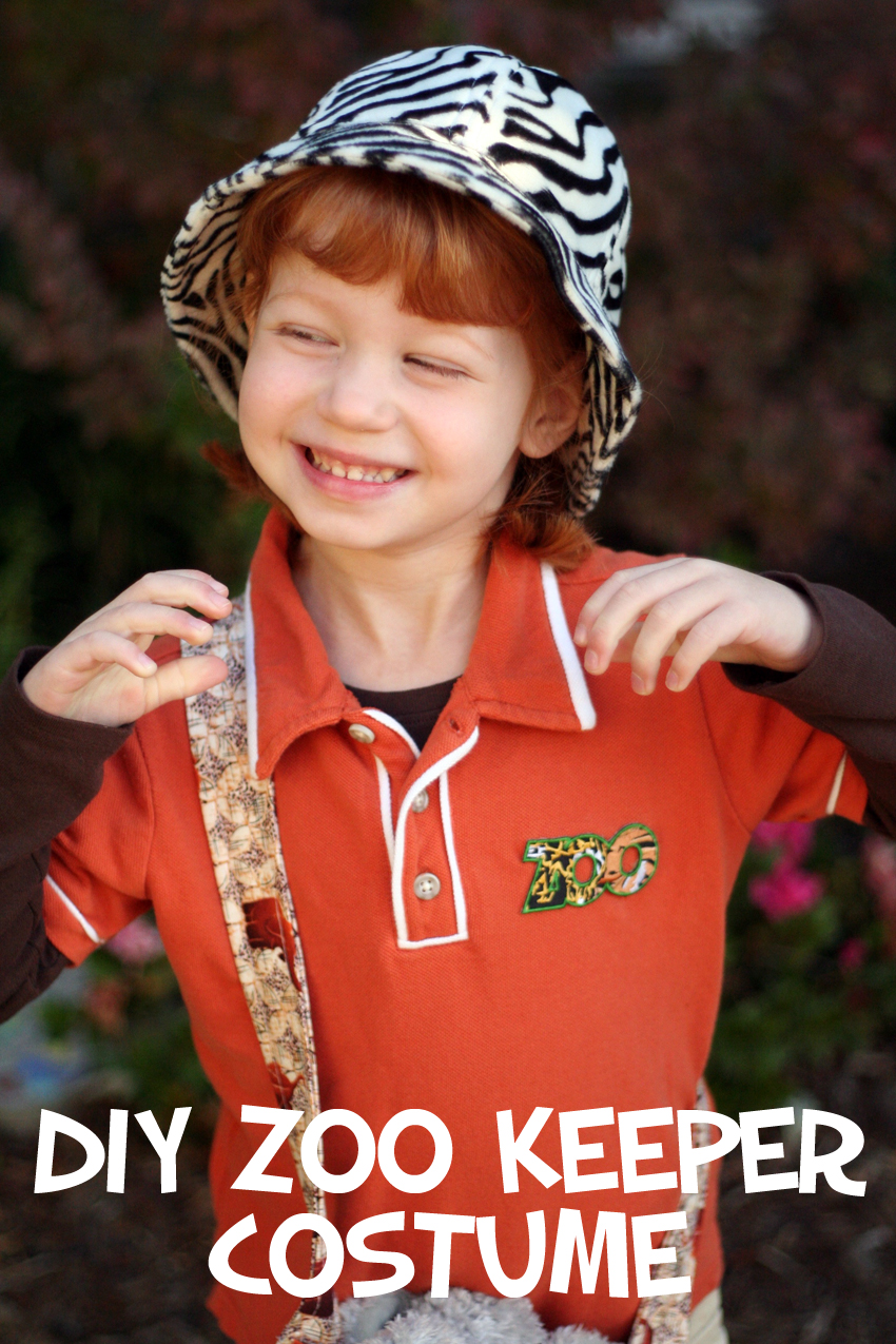 Easy DIY Zoo Keeper Costume for Kids Make and Takes